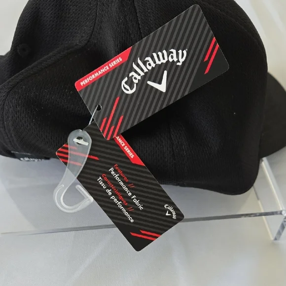 Callaway Black Golf Cap Sz S/M NWT - Picture 4 of 8